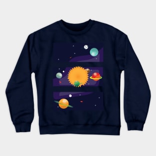 Space Trip Crewneck Sweatshirt